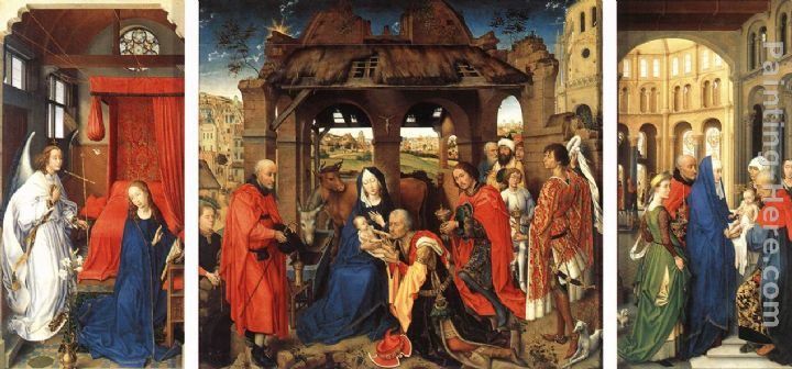 Rogier van der Weyden St Columba altarpiece
